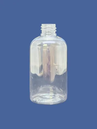 4 oz (120 ml) PET Boston Round Bottle, 20-410 Neck