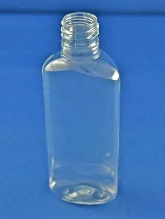 2 oz (60 ml) PET Sloped Shoulder Oval Bottle (Non-Conventional Parting Line)
