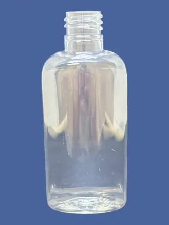 2 oz (60 ml) PET Cosmo Oval Bottle, 20-415 Neck