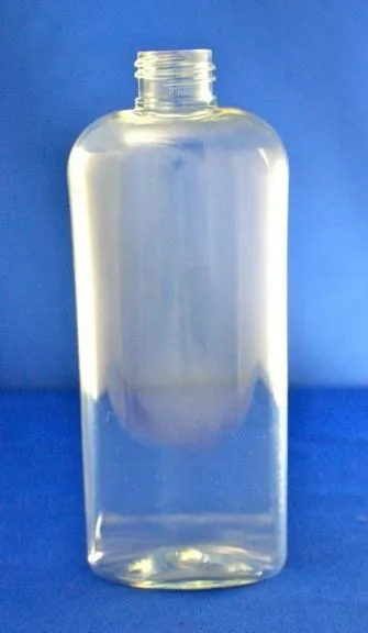 8 oz (240 ml) PET Cosmo Oval Bottle view 3